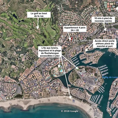 Studio Familial Proche Port Et Plage شقة